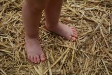 Une balade à pieds nus insolite avec vos enfants