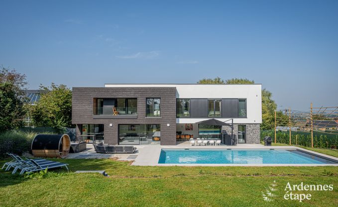 Luxusvilla Assesse 14 Pers. Ardennen Schwimmbad Wellness