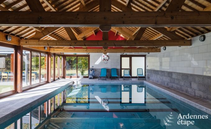 Luxusvilla Bastogne 2 Pers. Ardennen Schwimmbad Wellness