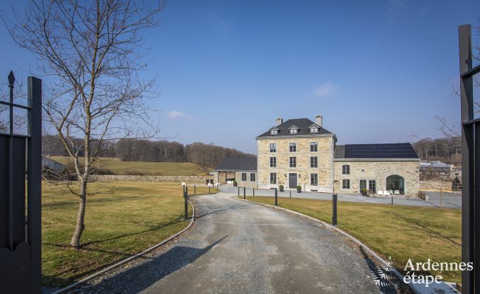 Schloss Bertrix (Jehonville) 20 Pers. Ardennen Schwimmbad Wellness Behinderten gerecht