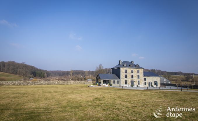 Schloss Bertrix (Jehonville) 20 Pers. Ardennen Schwimmbad Wellness Behinderten gerecht