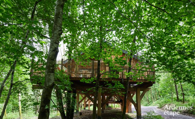 Wunderschnes Holzpfahlhaus Bertrix, Ardennen