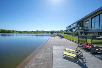 Luxusferienwohnung fr 4/6 Personen mit Blick auf den See von Btgenbach