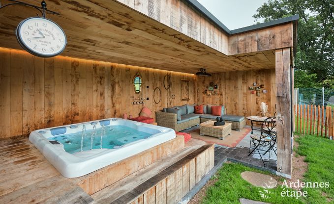 Romantisches Ferienhaus mit Wellness in der Nhe von Durbuy