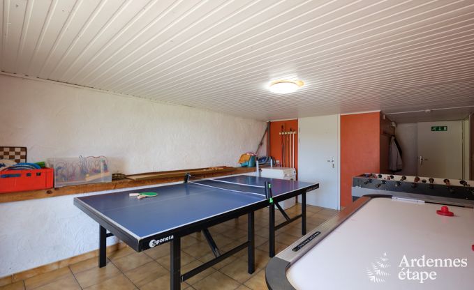 Ferienhaus mit Spielzimmer und privatem Garten in Gouvy, Ardennen