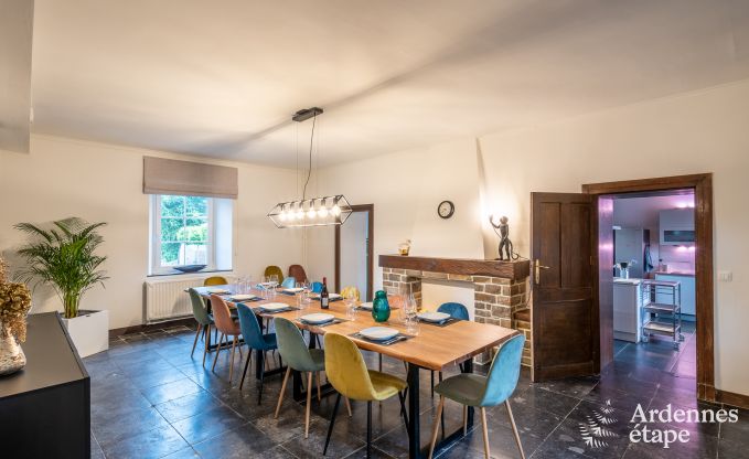 Ferienhaus in Man fr 14 Personen in der Nhe von Durbuy mit Schwimmbad, Bar, Spielzimmer und privatem Garten