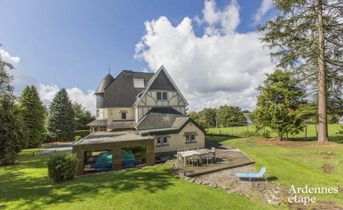 Schloss Hockai 20 Pers. Ardennen Schwimmbad Wellness