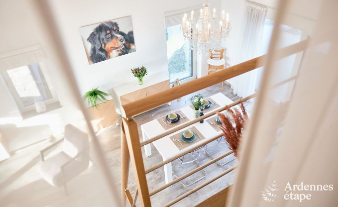 Gemtliches Ferienhaus in Houyet: absolute Ruhe fr 4 Personen mit Blick auf die Ardennen