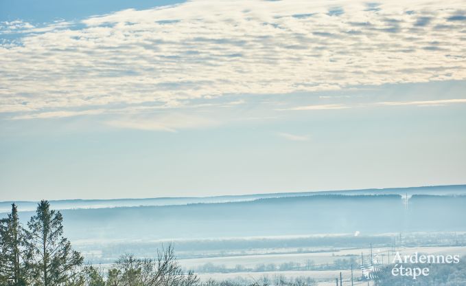 Gemtliches Ferienhaus in Houyet: absolute Ruhe fr 4 Personen mit Blick auf die Ardennen