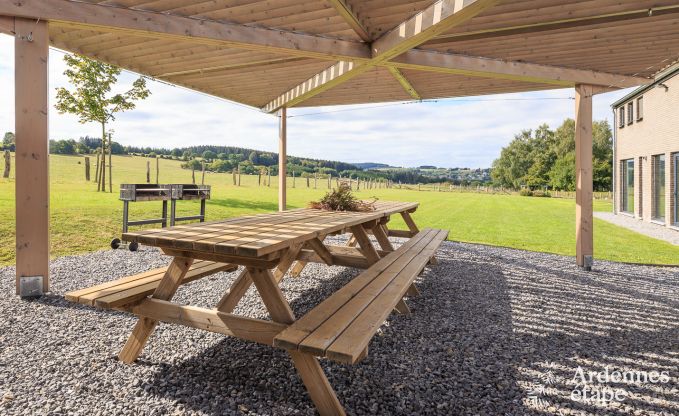 Ferienhaus Manhay 12 Pers. Ardennen Wellness