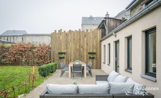 Charmante Ferienvermietung fr 8 Personen in Paliseul: Ferienhaus mit Freizeiteinrichtungen im Herzen der Ardennen