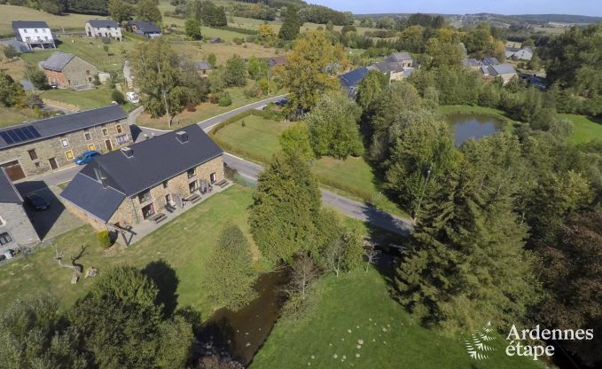 Ferienhaus in Sainte-Ode: Oase der Ruhe in den Ardennen fr 6 Personen mit moderner Ausstattung