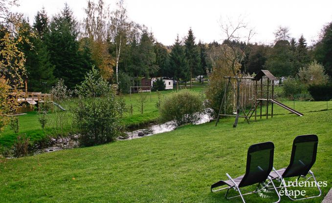 Ferienhaus in Sainte-Ode: Entspannung am Wasser fr 6 Personen in den belgischen Ardennen