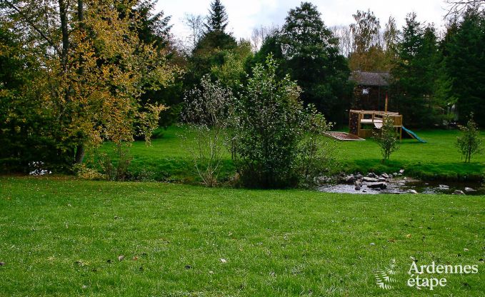 Ferienhaus in Sainte-Ode: Entspannung am Wasser fr 6 Personen in den belgischen Ardennen