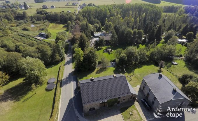 Ferienhaus in Sainte-Ode: Oase der Ruhe fr 8 Personen mit Terrasse und Garten in den Ardennen