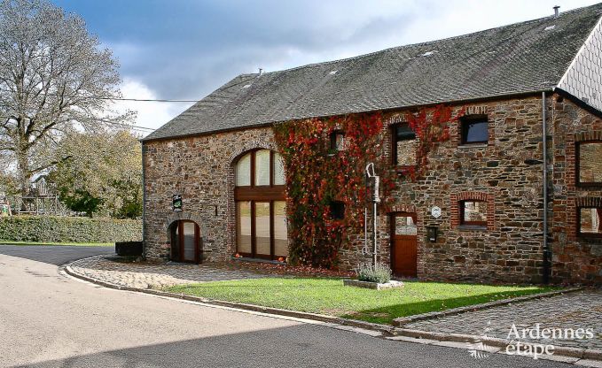 Ferienhaus in Sainte-Ode: Oase der Ruhe fr 8 Personen mit Terrasse und Garten in den Ardennen