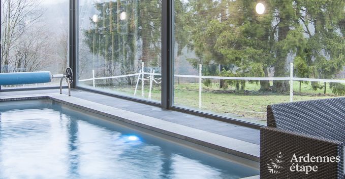 Ferienhaus Stavelot 9 Pers. Ardennen Schwimmbad Wellness