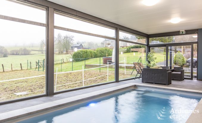 Ferienhaus Stavelot 9 Pers. Ardennen Schwimmbad Wellness