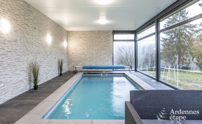 Ferienhaus Stavelot 9 Pers. Ardennen Schwimmbad Wellness