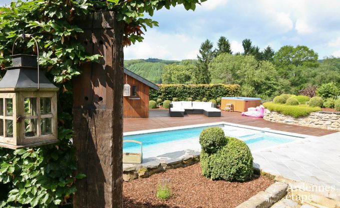 Luxusvilla Trois-Ponts 9 Pers. Ardennen Schwimmbad Wellness