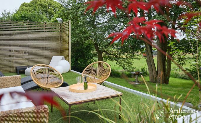 Wellness-Aufenthalt in Vaux-sur-Sre fr 8 Personen mit Spa, Pool und Blick auf die Ardennen