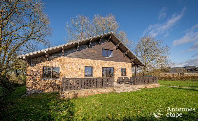 Chalet Vencimont 10 Pers. Ardennen Wellness