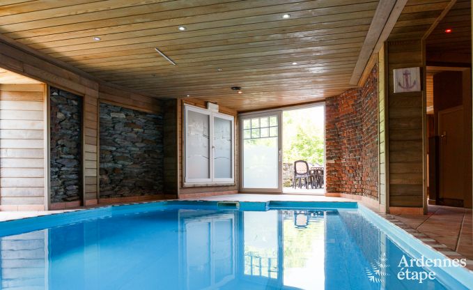 Ferienhaus Vielsalm 34 Pers. Ardennen Schwimmbad Wellness