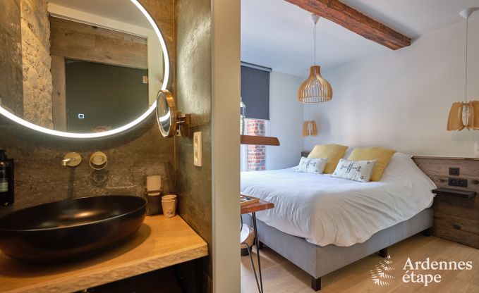 Komfortables Ferienhaus fr 10 Personen in Villers-en-Fagne mit Sauna und Holzofen