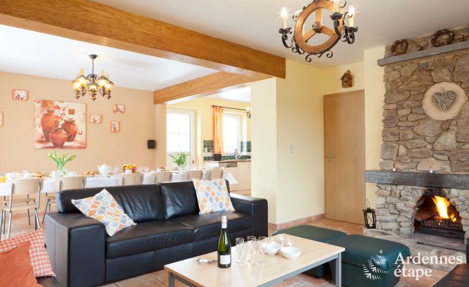 Ferienhaus Waimes 14 Pers. Ardennen Wellness