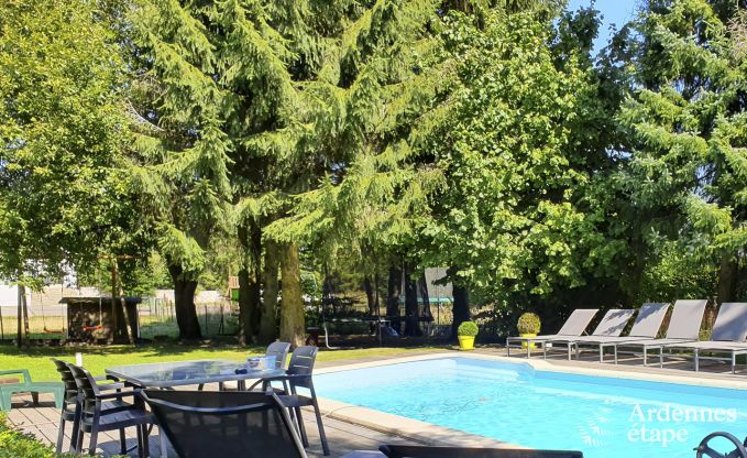 Ferienhaus Waimes 12 Pers. Ardennen Schwimmbad Wellness Behinderten gerecht