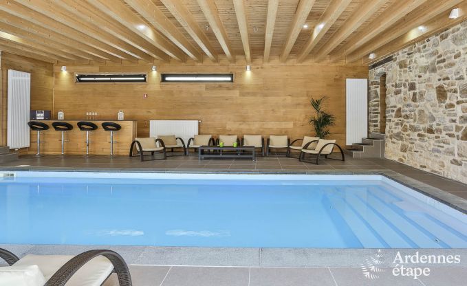 Luxusvilla Waimes 19 Pers. Ardennen Schwimmbad Wellness